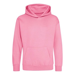 AWDis kapucnis gyerekpulver, Candyfloss Pink