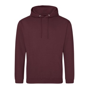 AWDIS kapucnis pulver, kevertszlas, Burgundy Smoke