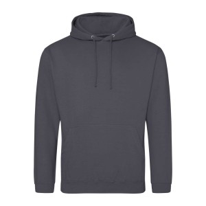 AWDIS kapucnis pulver, kevertszlas, Shark Grey