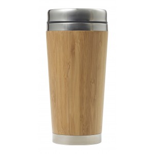 Bambusz utazbgre, 400 ml, barna
