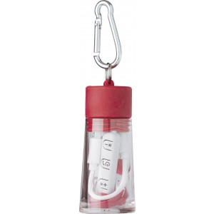 Bluetooth flhallgat tartval, piros