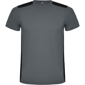 Detroit rvid ujj uniszex sportpl, ebony, solid black