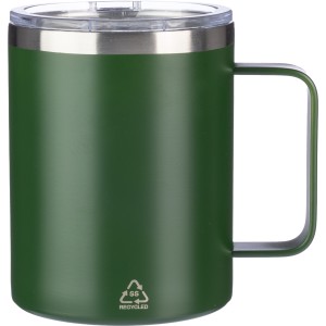 Duplafal, rozsdamentes acl bgre, 300 ml, zld