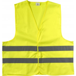 Fnyvisszaver biztonsgi mellny, srga, XL