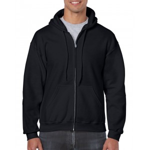 Gildan Heavy Blend kapucnis pulver, Black