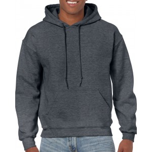 Gildan Heavy Blend kapucnis pulver, Dark Heather