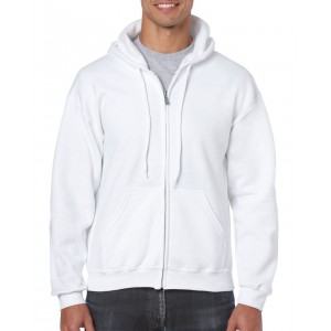 Gildan Heavy Blend kapucnis pulver, White