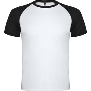 Indianapolis rvid ujj gyerek sportpl, white, solid black