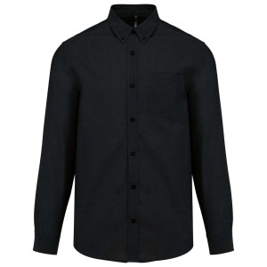 Kariban Easy Care hosszujj ing, Black