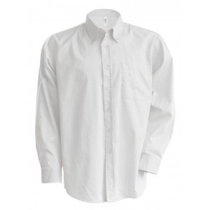 Kariban Easy Care hosszujj ing, White