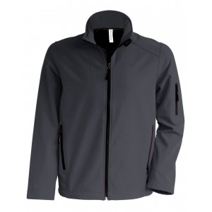 Kariban frfi softshell dzseki, Titanium