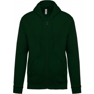Kariban Kapucnis, cipzros pulver, Forest Green