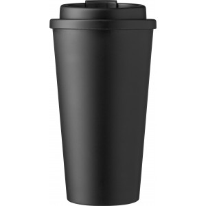 Kvspohr csavaros fedllel, 475 ml, fekete