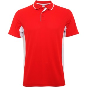 Montmelo rvid ujj uniszex sportpl, red, white