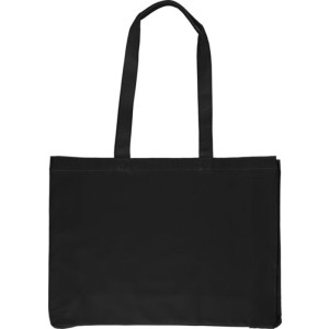 Oeko-Tex pamut bevsrltska, 220 g/m2, fekete