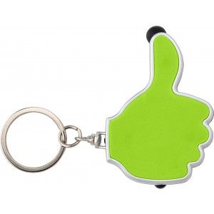 OK kulcstart rintvel s LED lmpval, lime
