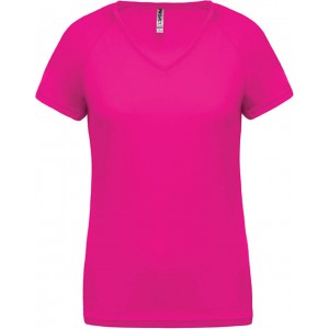 ProAct Ni V-nyak sportpl, Fuchsia