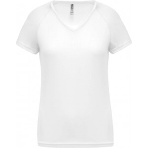 ProAct Ni V-nyak sportpl, White