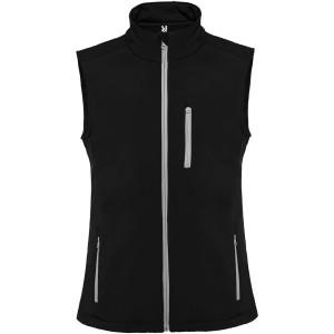 Roly Nevada uniszex softshell mellny, Solid black