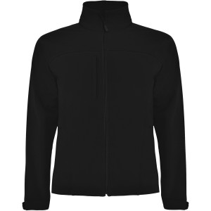 Roly Rudolph uniszex softshell dzseki, Solid black