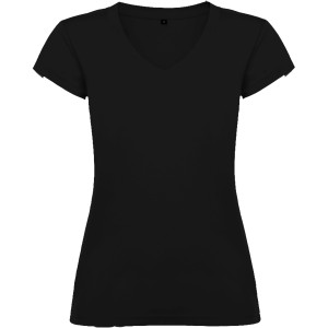Roly Victoria ni V-nyak pamutpl, Solid black