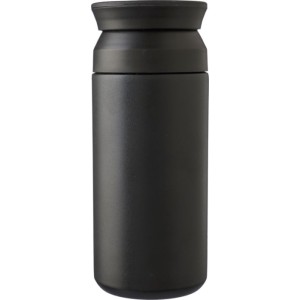 Rozsdamentes acl duplafal bgre, 350 ml, fekete
