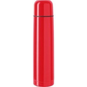 Rozsdamentes acl termosz, 1 l, piros