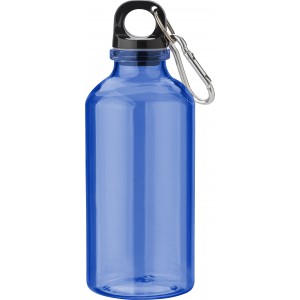 RPET palack karabinerrel, 400 ml, kk