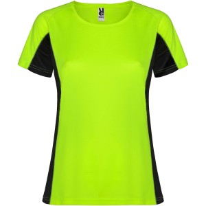 Shanghai rvid ujj ni sportpl, fluor green, solid black