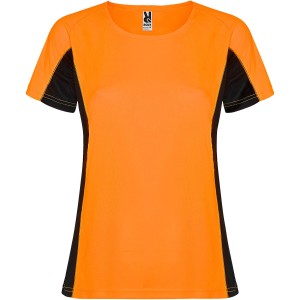 Shanghai rvid ujj ni sportpl, fluor orange, solid black