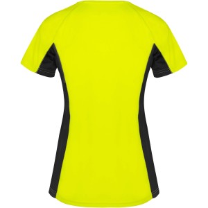 Shanghai rvid ujj ni sportpl, fluor yellow, solid black
