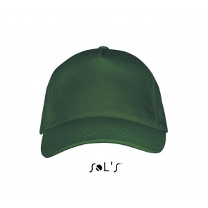 Sols Long Beach 5 paneles sapka, Bottle Green, U