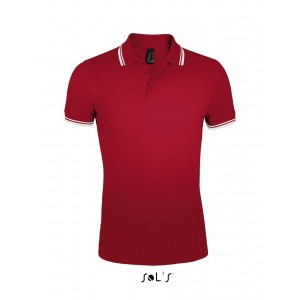 Sols Pasadena frfi pikpl, Red/White