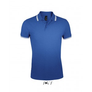 Sols Pasadena frfi pikpl, Royal Blue/White
