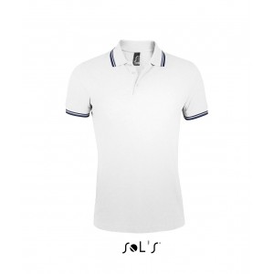 Sols Pasadena frfi pikpl, White/Navy